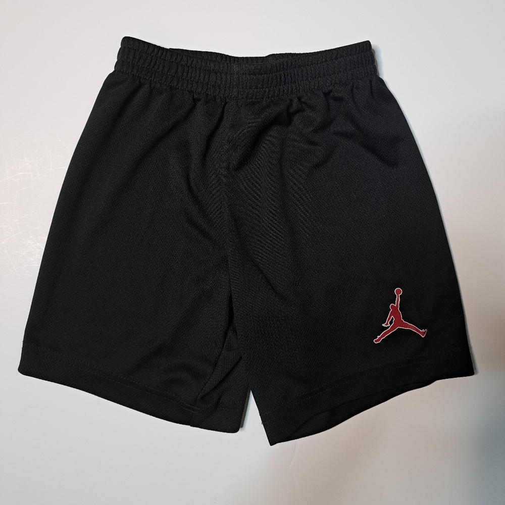 Kids Black Jordan Athletic Shorts Size Small